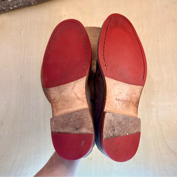 *Cole Haan | Paul Distressed Suede Desert Boots in Brown C09565 Size 10 - Picture 15 of 15